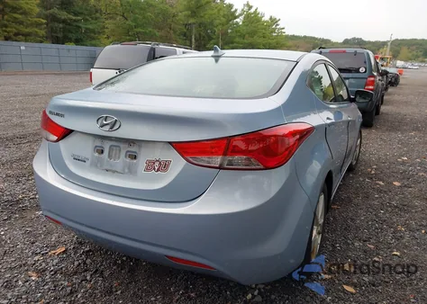 2012 Hyundai Elantra Gls (Ulsan Plant) from USA, damaged, VIN KMHDH4AE8CU173530